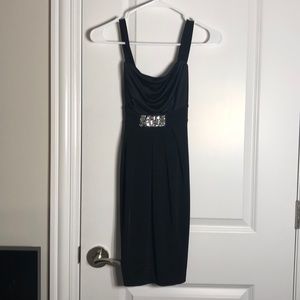 Black cocktail dress